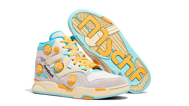 MSCHF x Reebok Pump Omni Zone IX Sunbleached front