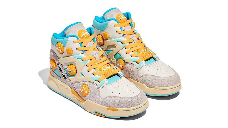MSCHF x Reebok Pump Omni Zone IX Sunbleached side