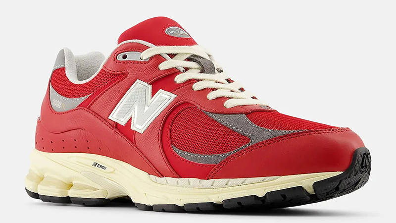 New Balance 2002R Leather Pack Red front