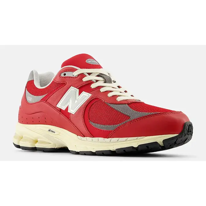 New Balance 2002R Leather Pack Red front