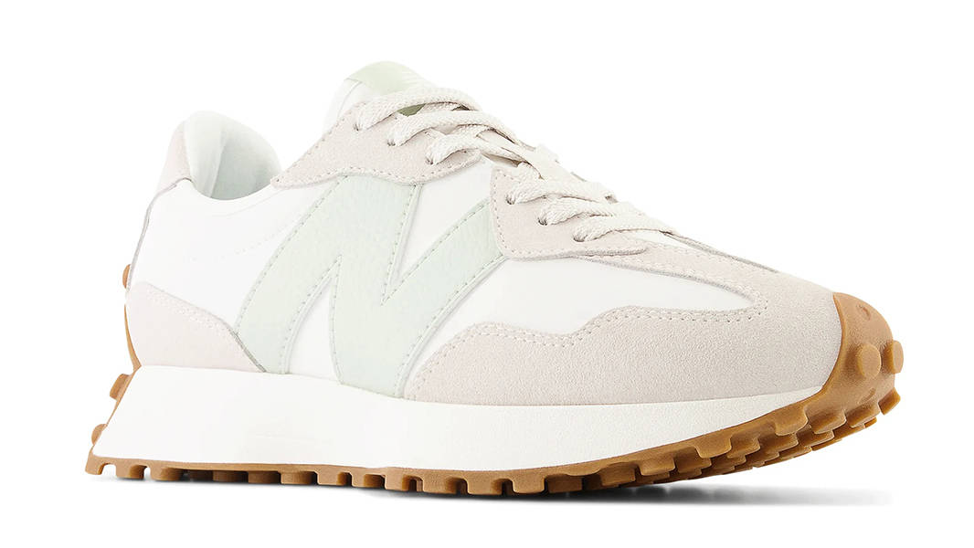 New Balance 327 Silver Moss Cream WS327OU Side