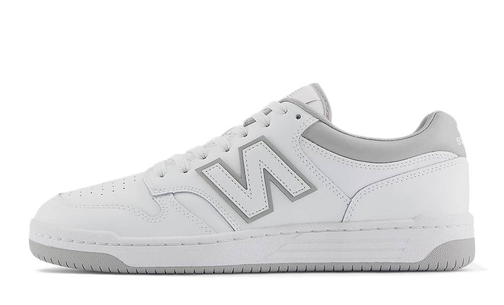 New Balance 480 White Grey Matter