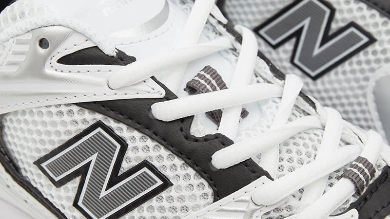 New Balance 530 White Silver Black MR530LB Detail