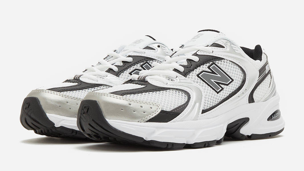 New Balance 530 White Silver Black MR530LB Side