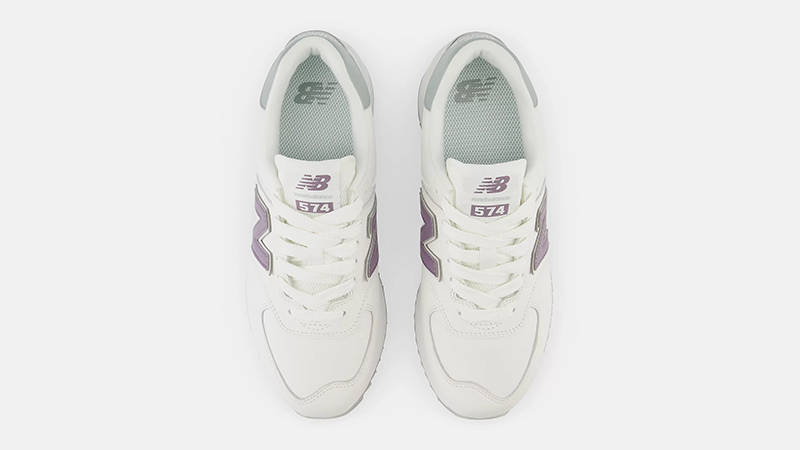 New Balance 574+ White Pink Moon WL574ZFG Top
