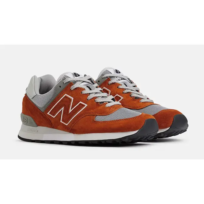 New Balance 576 Made in UK Orange Alloy Grey | Where To Buy 