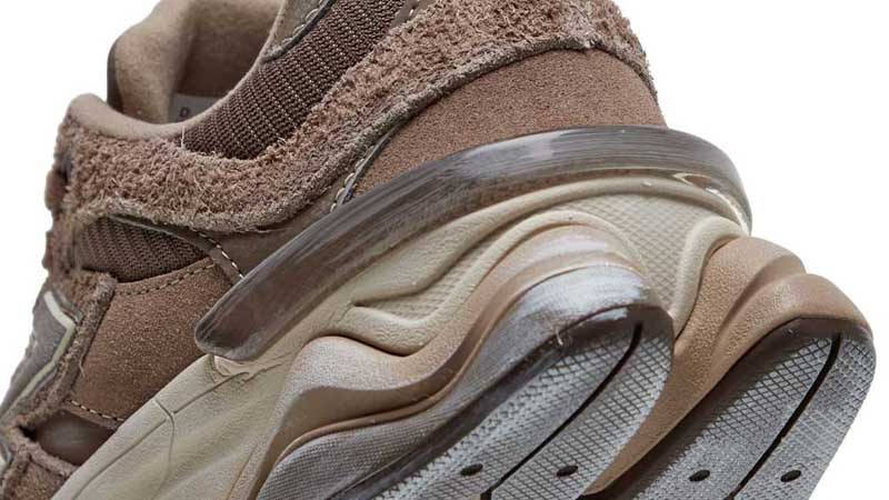 New Balance 9060 Mushroom Closeup