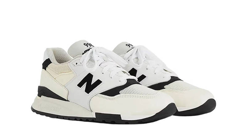 New Balance 998 Made In USA Black White front