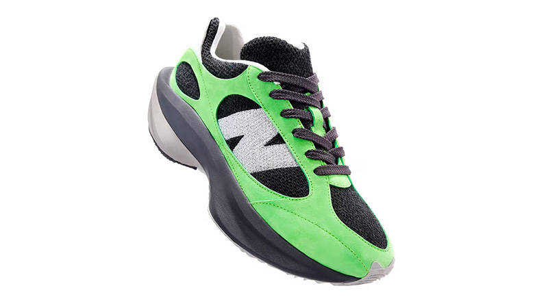 New Balance WRPD Runner Green Black lifestyle on air