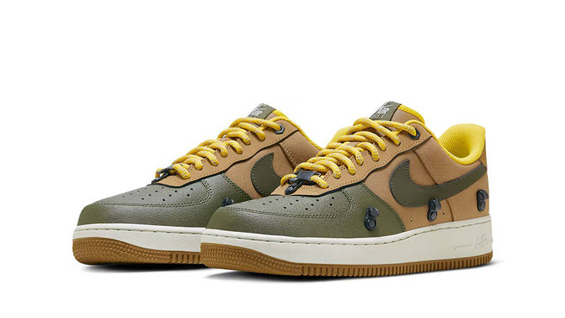 Nike Air Force 1 Low Cargo Khaki Ale Brown front