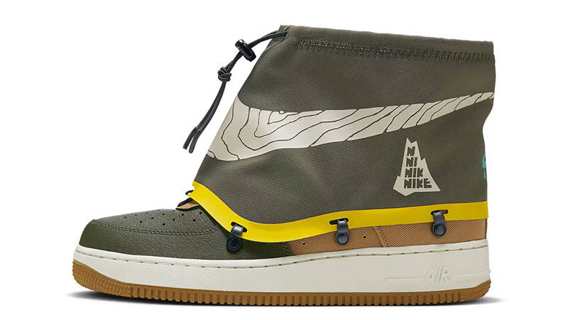 Nike Air Force 1 Low Cargo Khaki Ale Brown with cover