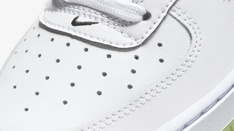 Nike Air Force 1 Low GS White Honeydew CT3839-108 Detail