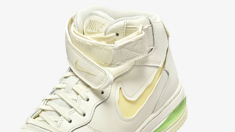Nike Air Force 1 Mid Evo Remastered Coconut Milk Lime FB1374-100 Detail 3