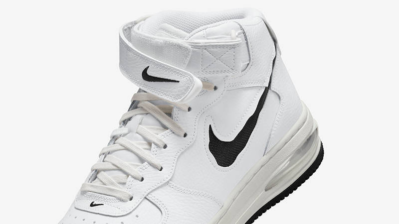 Nike Air Force 1 Mid Evo Remastered White Black FB1374-101 Detail 3