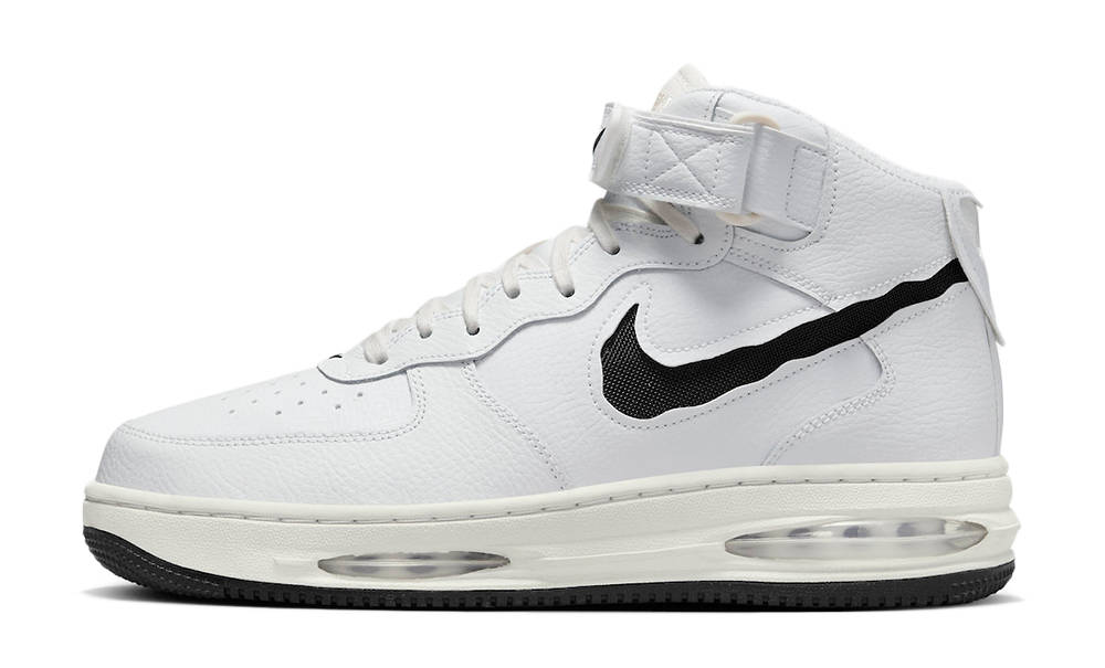 mid top air force ones white