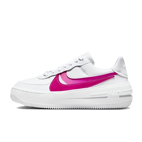 Nike Air Force 1 PLT AF ORM White Fireberry