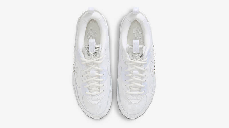 Nike Air Max 90 Futura White Metallic Silver FQ8888-100 Top
