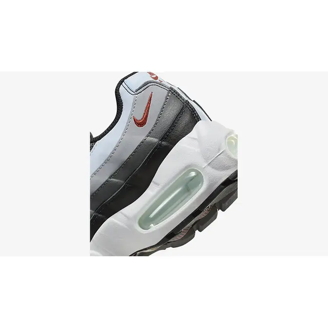 Nike Air Max 95 Recraft Wolf Grey Kids heel