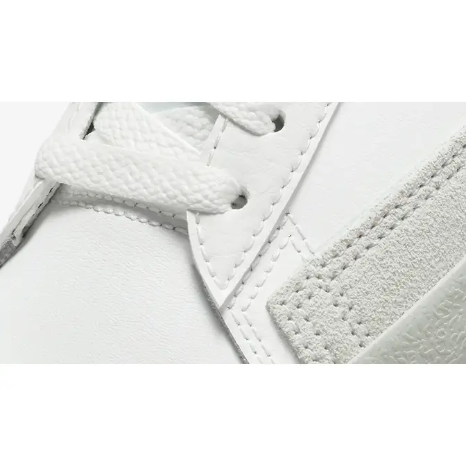 Nike Blazer Mid 77 SE Split White Black FN6937-100 Detail