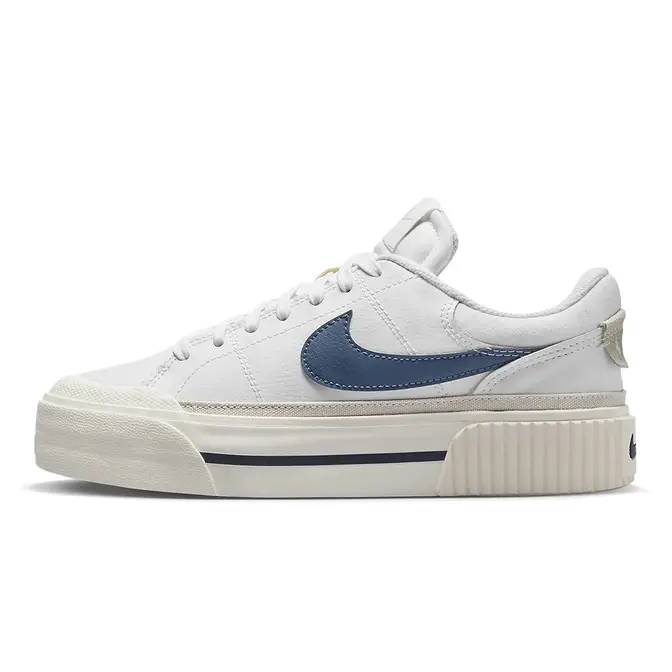 Nike Court Legacy Lift White Diffused Blue | Where To Buy | DM7590-104 ...