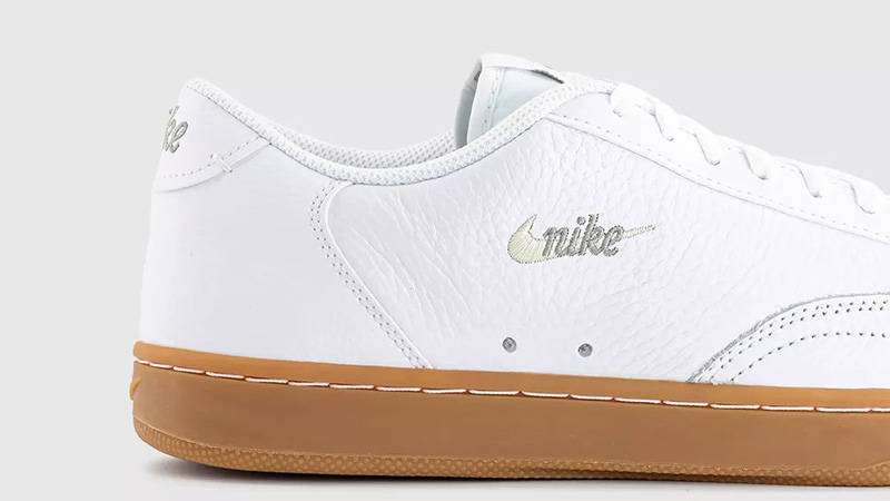 Nike Court Vintage White Fossil side