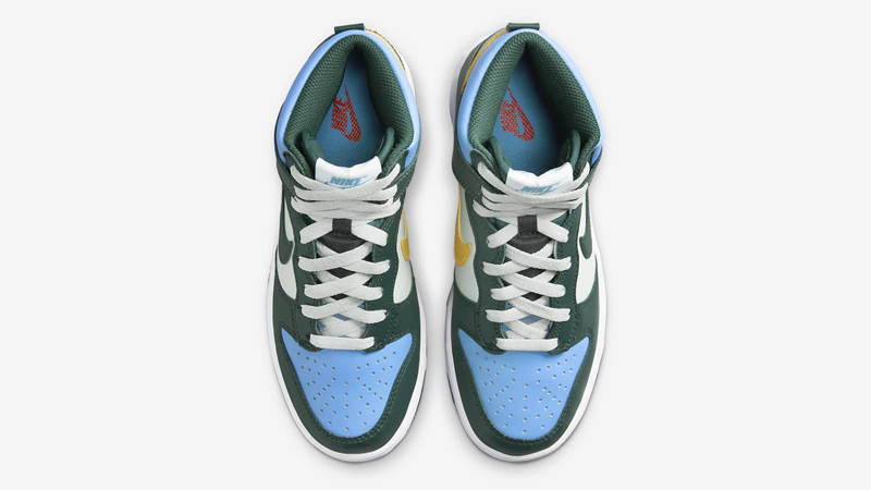 Nike Dunk High GS Deep Jungle University Blue Middle