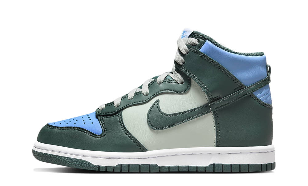 Nike Dunk High GS Deep Jungle University Blue