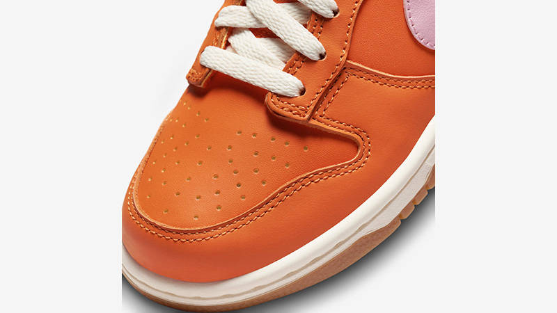 Nike Dunk Low Everything You Need Orange Multi toebox
