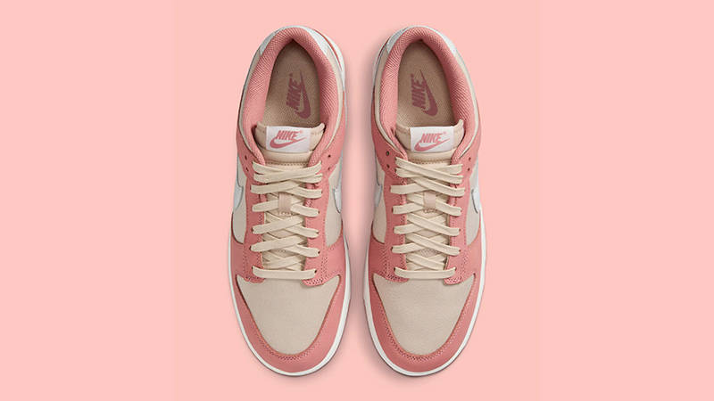 Nike Dunk Low Red Stardust Sanddrift FB8895-601 Top