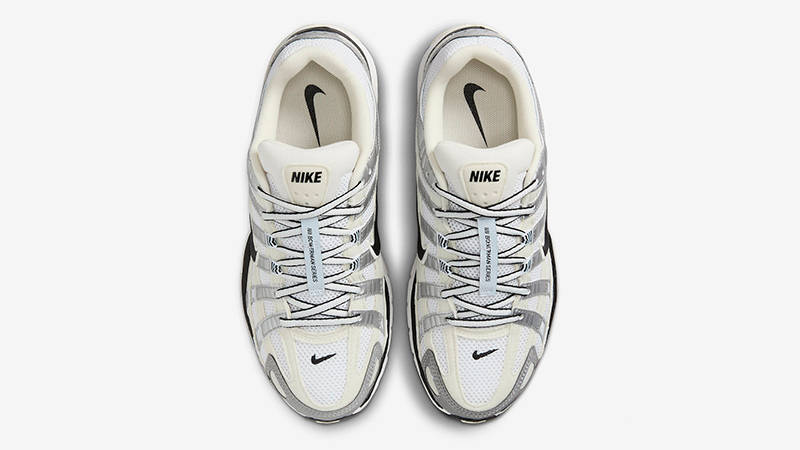 Nike P-6000 Coconut Milk Black Silver FV6603-100 Top