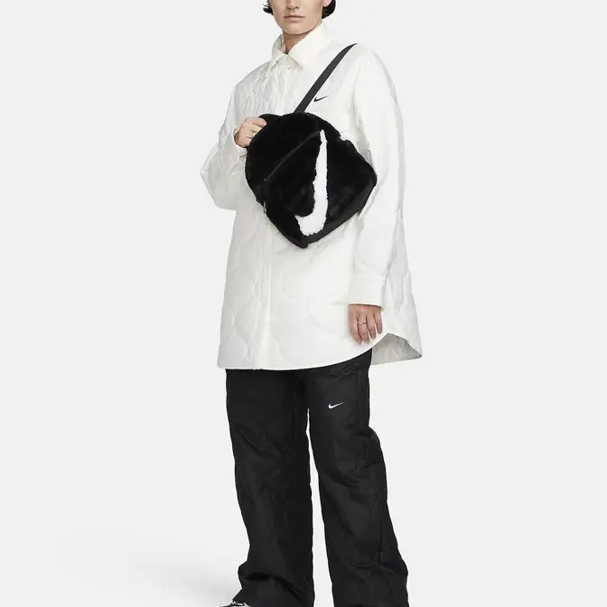 Nike Sportswear Futura 365 Faux Fur Mini Backpack (6L) full
