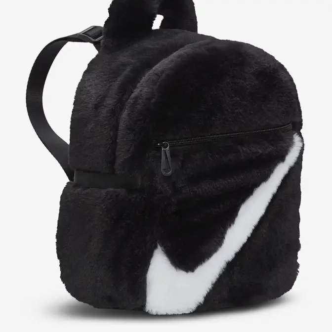 Nike Sportswear Futura 365 Faux Fur Mini Backpack (6L) side
