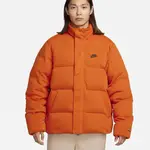 Nike Sportswear Oversized Puffer Jacket Campfire Orange Feature