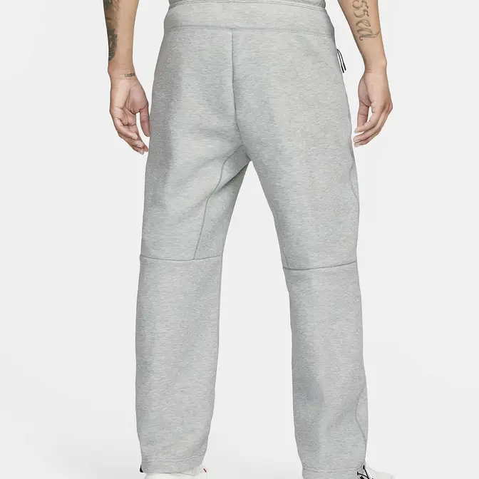 Nike Sportswear Tech Fleece Open-Hem Tracksuit Bottoms Grey back