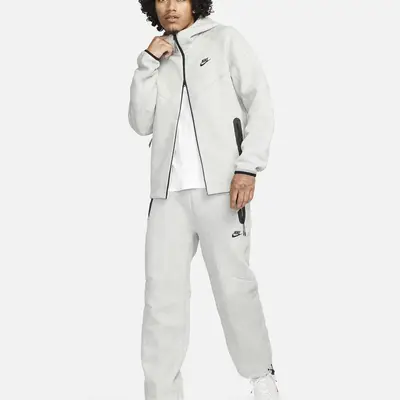 Nike Sportswear Tech Fleece Open-Hem Tracksuit Bottoms Grey full