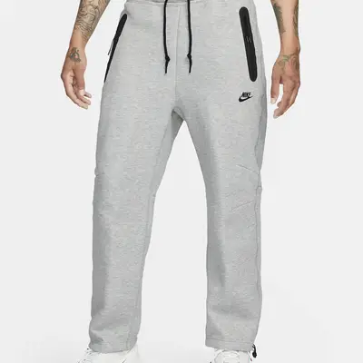 Nike Sportswear Tech Fleece Open-Hem Tracksuit Bottoms Grey