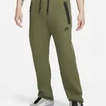 Nike Sportswear Tech Fleece Open-Hem Tracksuit Bottoms Olive