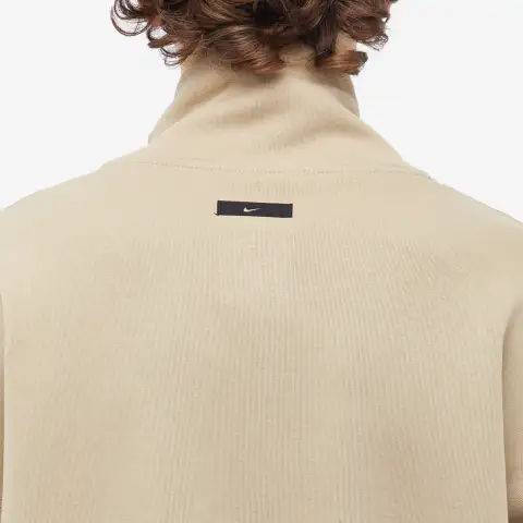 Nike Tech Fleece Turtle Neck Khaki Logo Tag