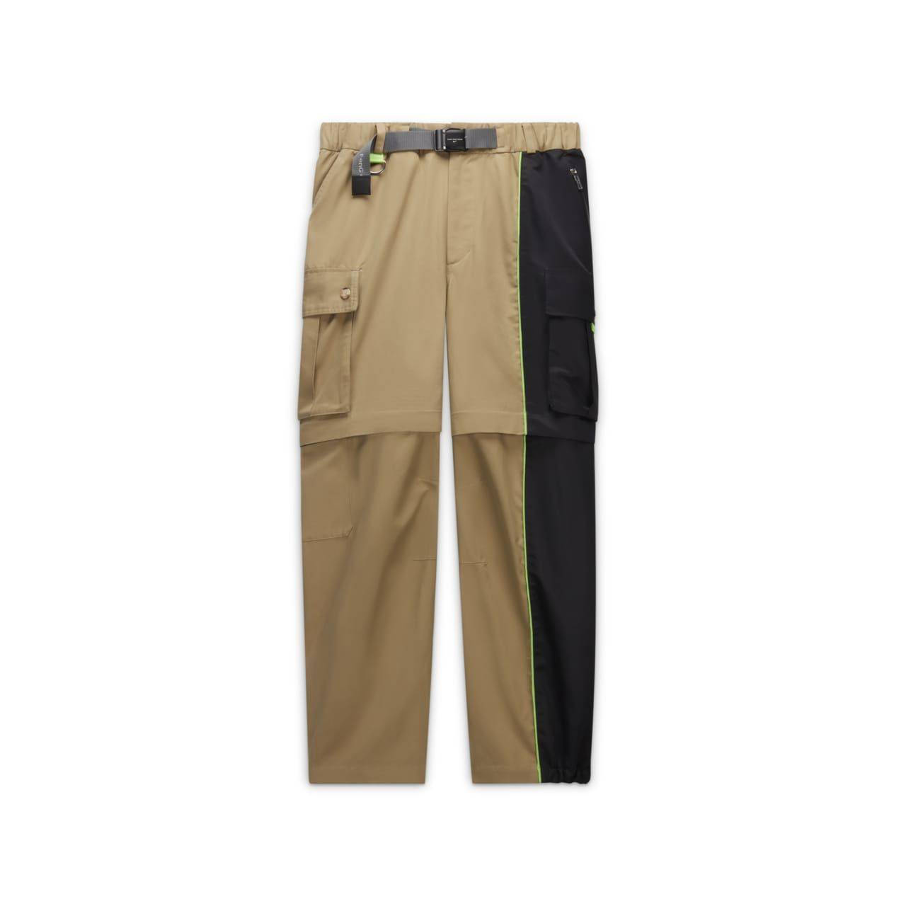 Nike x Feng Chen Wang Nike Pro Convertible Cargo Trousers Brown Mockup Front
