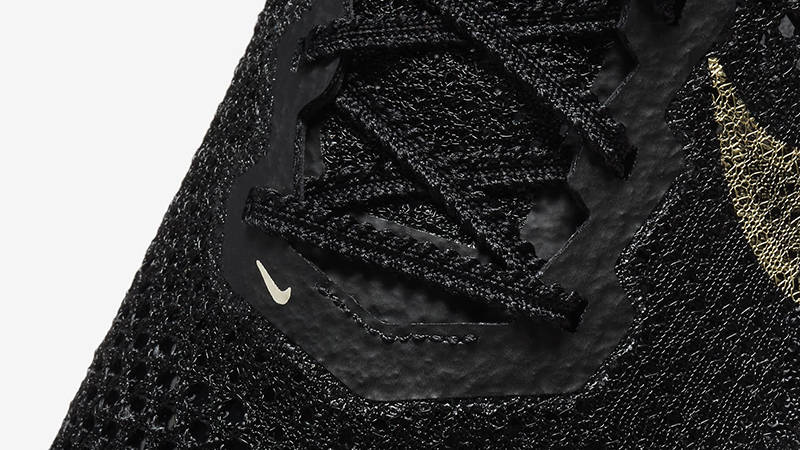 Nike ZoomX Vaporfly 3 Black Metallic Gold DV4129-001 Detail