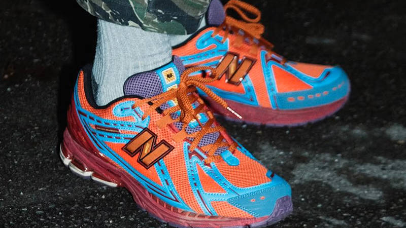Salehe Bembury x New Balance 1906R Orange Blue Side