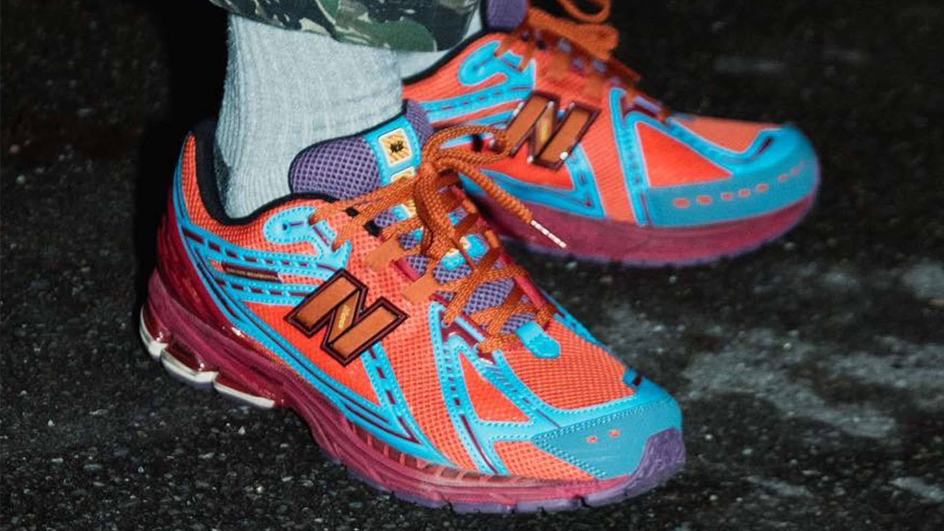 Salehe Bembury x New Balance 1906R Orange Blue