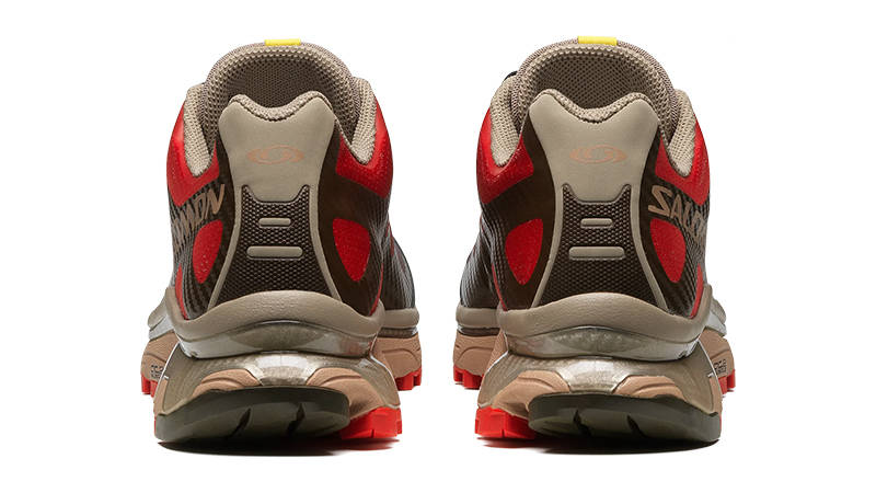Salomon XT-4 OG Vintage Khaki Aurora Red L47299500 Back