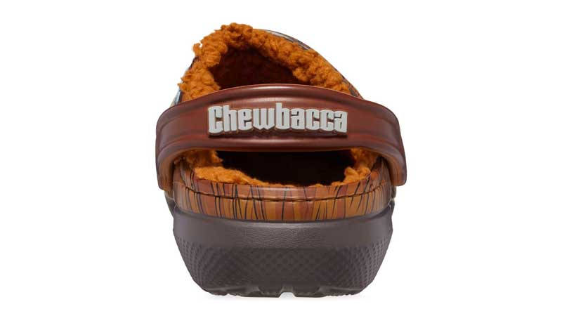 Star Wars x Crocs Classic Lined Clog Chewbacca Back