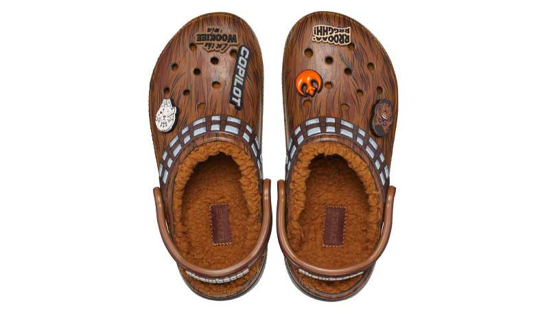 Star Wars x Crocs Classic Lined Clog Chewbacca Middle