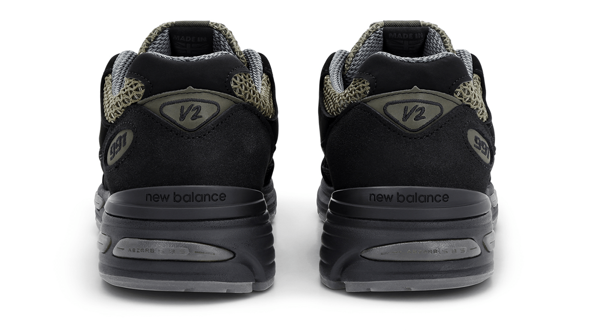 Stone Island x New Balance 991v2 Black Olive