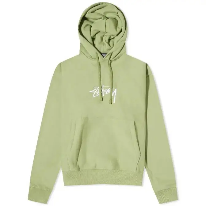 Stüssy Stock Logo Applique Hoodie | Where To Buy | 118475-mos2 | The ...