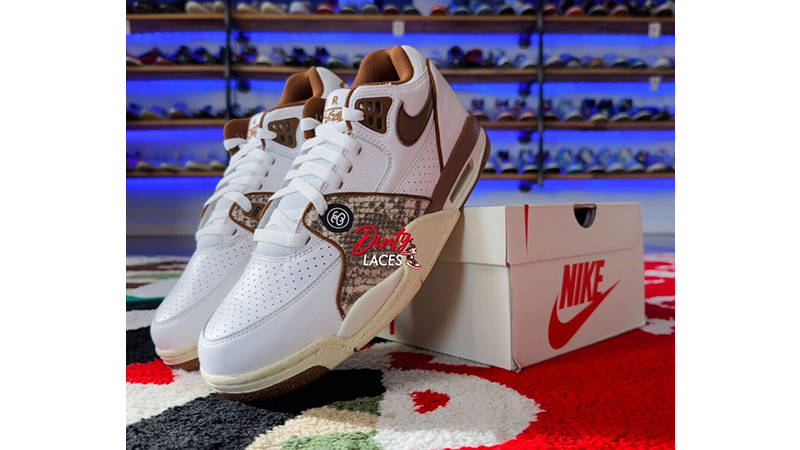 Nike Air Flight 89 x Stüssy White Pecan | Where To Buy | FD6475-100