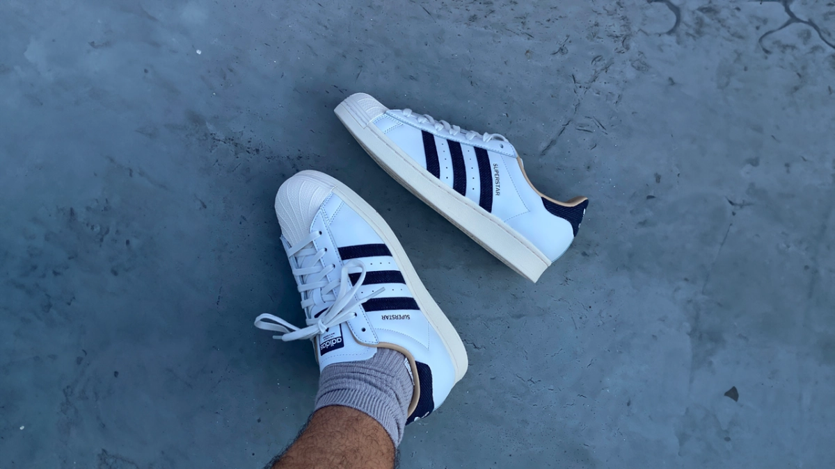 Get Ahead on the adidas ice Superstar Trend With This "White Denim Stripes" Rendition