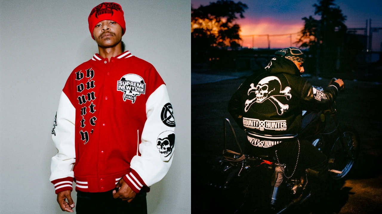 Supreme Bounty Hunter Varsity Jacket | nate-hospital.com